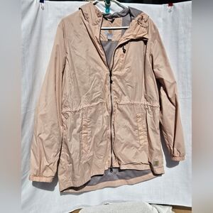 Carhartt Beige Hooded Jacket For Women Sz L (12-14) See Pictures For Details